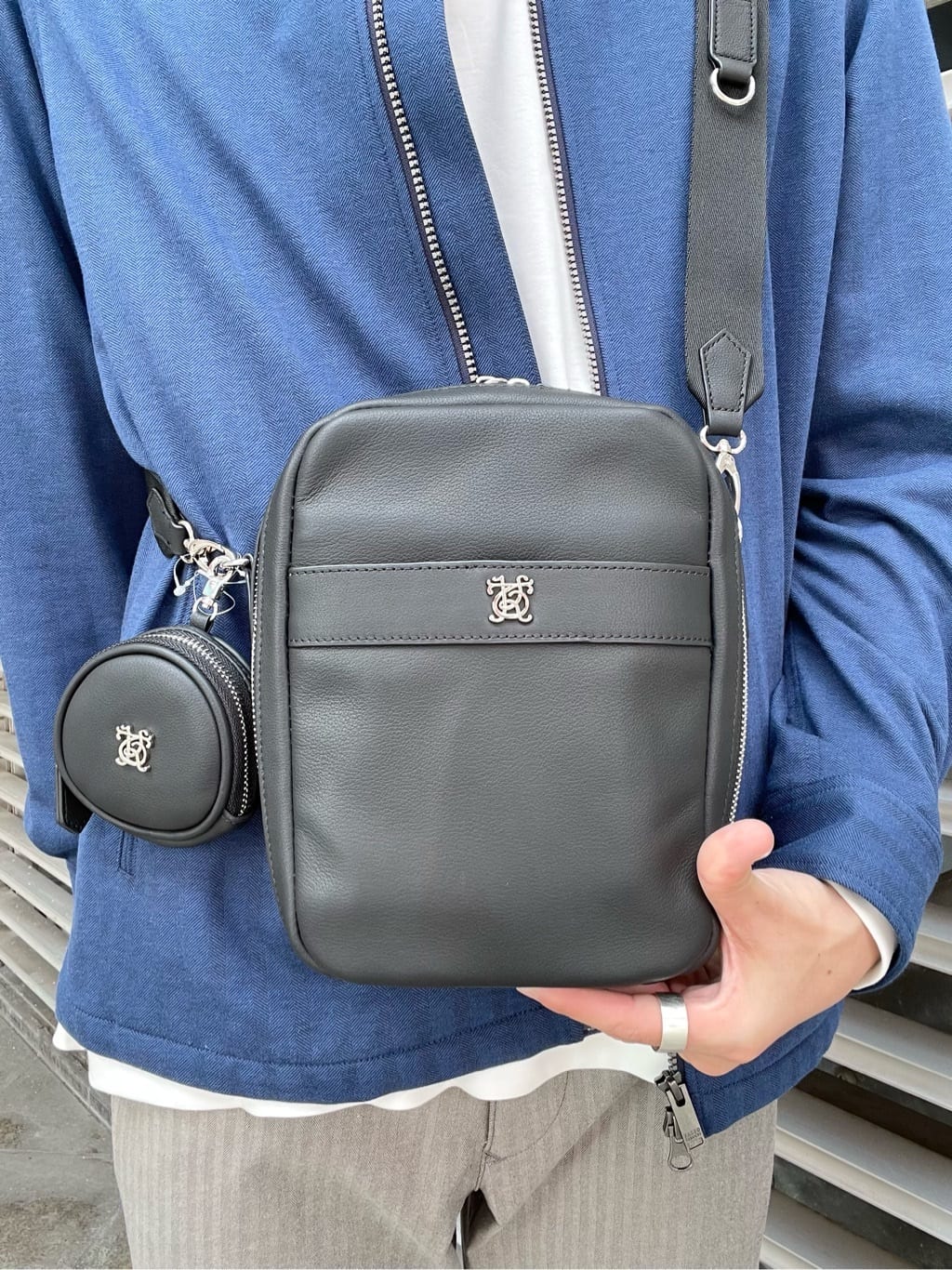 Seiyaさんの「TAKEO KIKUCHI｜【Made in JAPAN】播州織 ヘリンボン ストレート パンツ」を使ったコーディネート