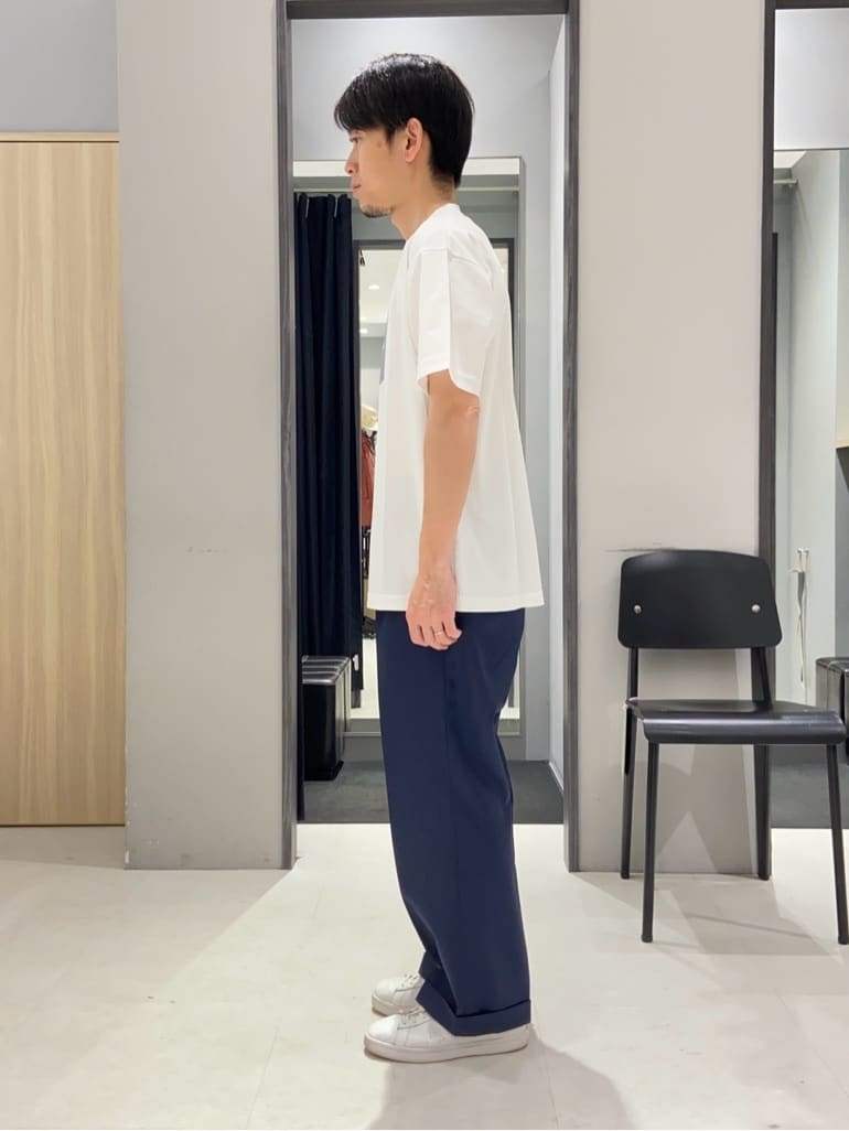 わいずみさんの「TAKEO KIKUCHI｜【尾州織】リネンブレンド メッシュ ジャケット」を使ったコーディネート