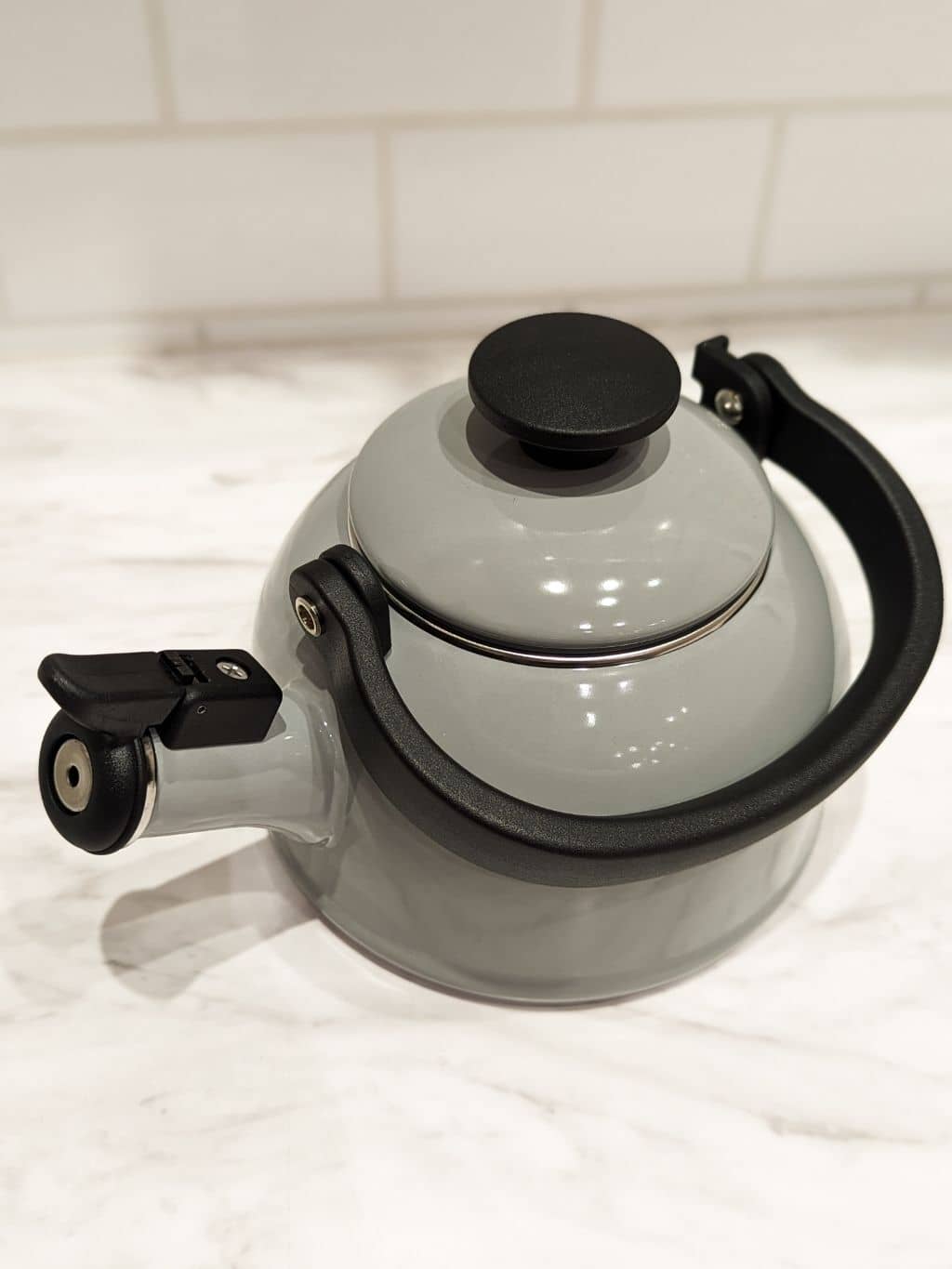 シモさんの「212 KITCHEN STORE｜コットン 笛吹きケトル 1.6L スモークブルー ＜富士ホーロー＞」を使ったコーディネート