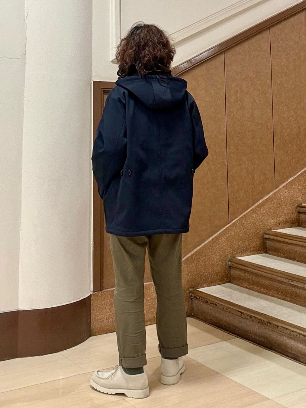 のぐみさんの「TAKEO KIKUCHI｜【オフィスカジュアル対応】ドレス チノパンツ」を使ったコーディネート