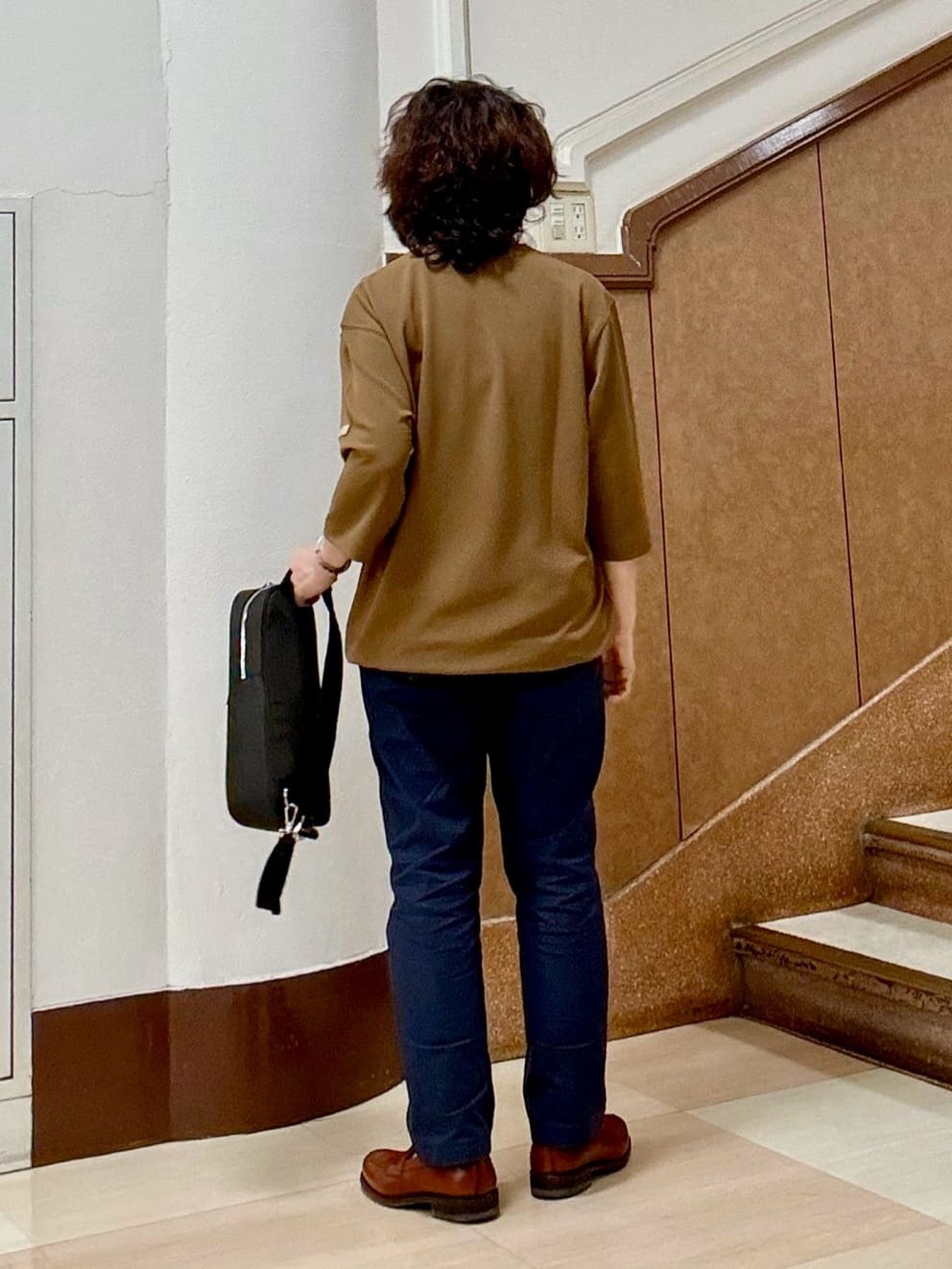 のぐみさんの「TAKEO KIKUCHI｜【全7サイズ&times;8色展開！】トップマルチヘリンボン パンツ」を使ったコーディネート