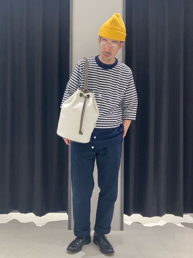 KDDさんの「TAKEO KIKUCHI｜ラスタウォーカーニットCAP」を使ったコーディネート