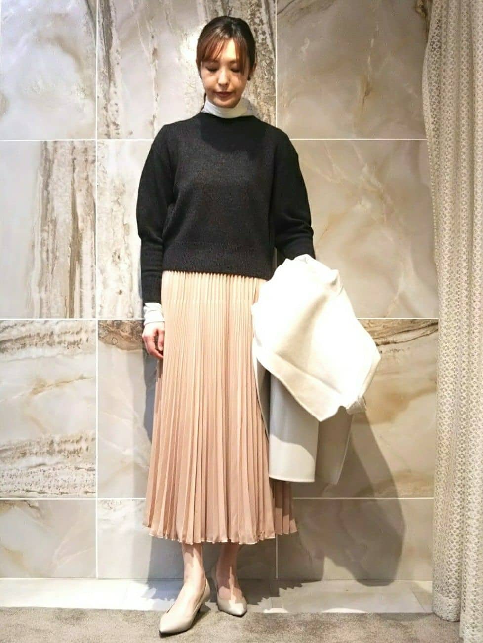 todaさんの「UNTITLED｜【日本製・本革】Comfit Dresser Pumps（コンフィットドレッサーパンプス）」を使ったコーディネート