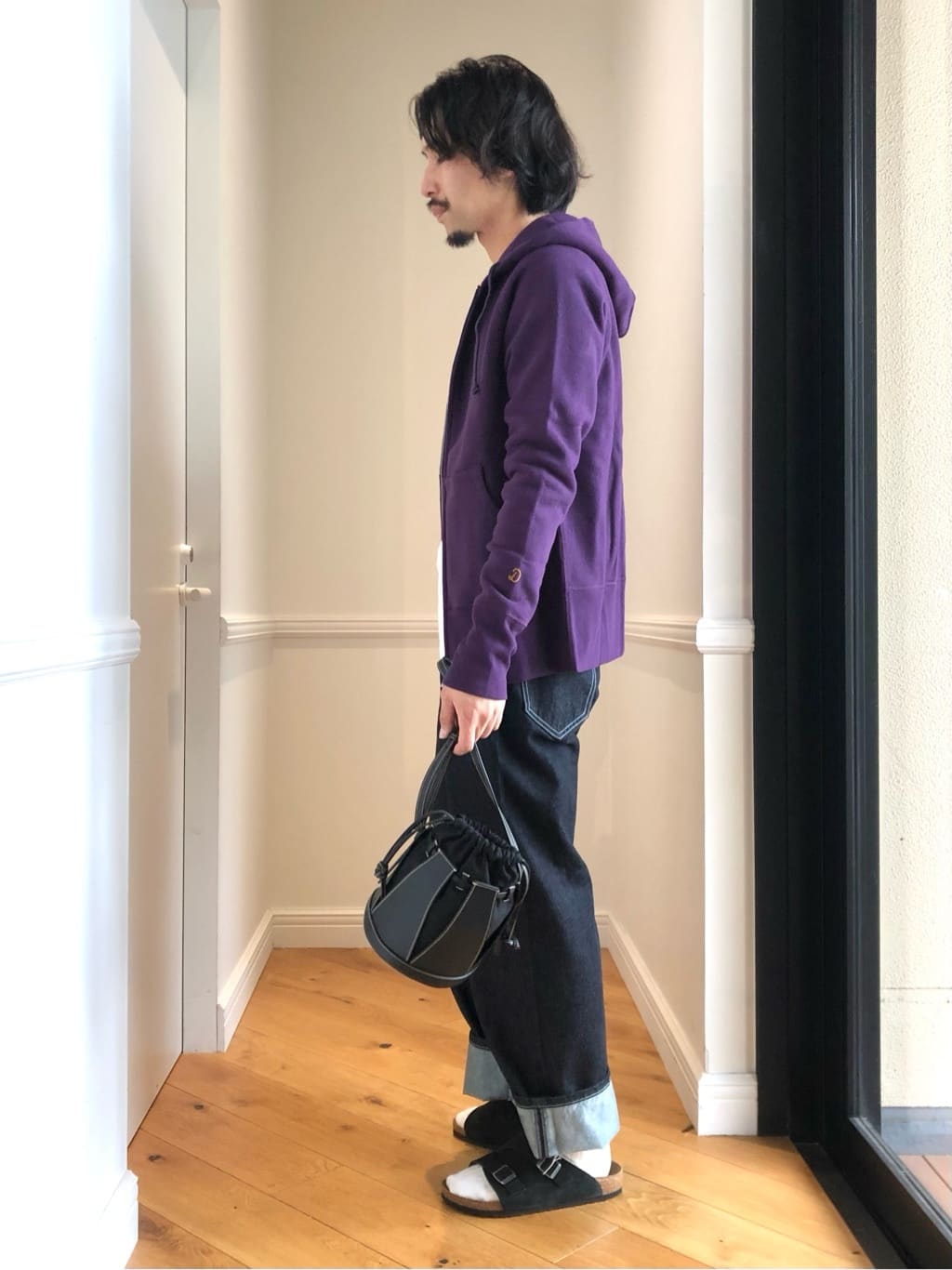 kawarataniさんの「DRESSTERIOR｜【ベストセラー】デキシー吊裏毛ジップアップパーカ」を使ったコーディネート