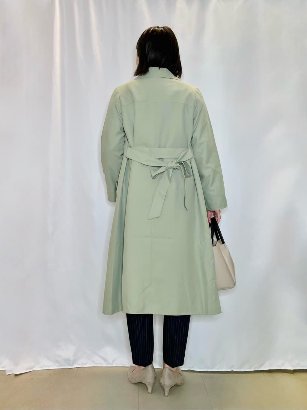 ネリさんの「SHOO･LA･RUE｜【洗える/SS-3L】すっきりキレイにかっこよく 大人のテーパードパンツ」を使ったコーディネート