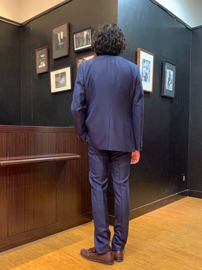 ニシカワさんの「TAKEO KIKUCHI｜シャイニー ウインドウペン パンツ」を使ったコーディネート