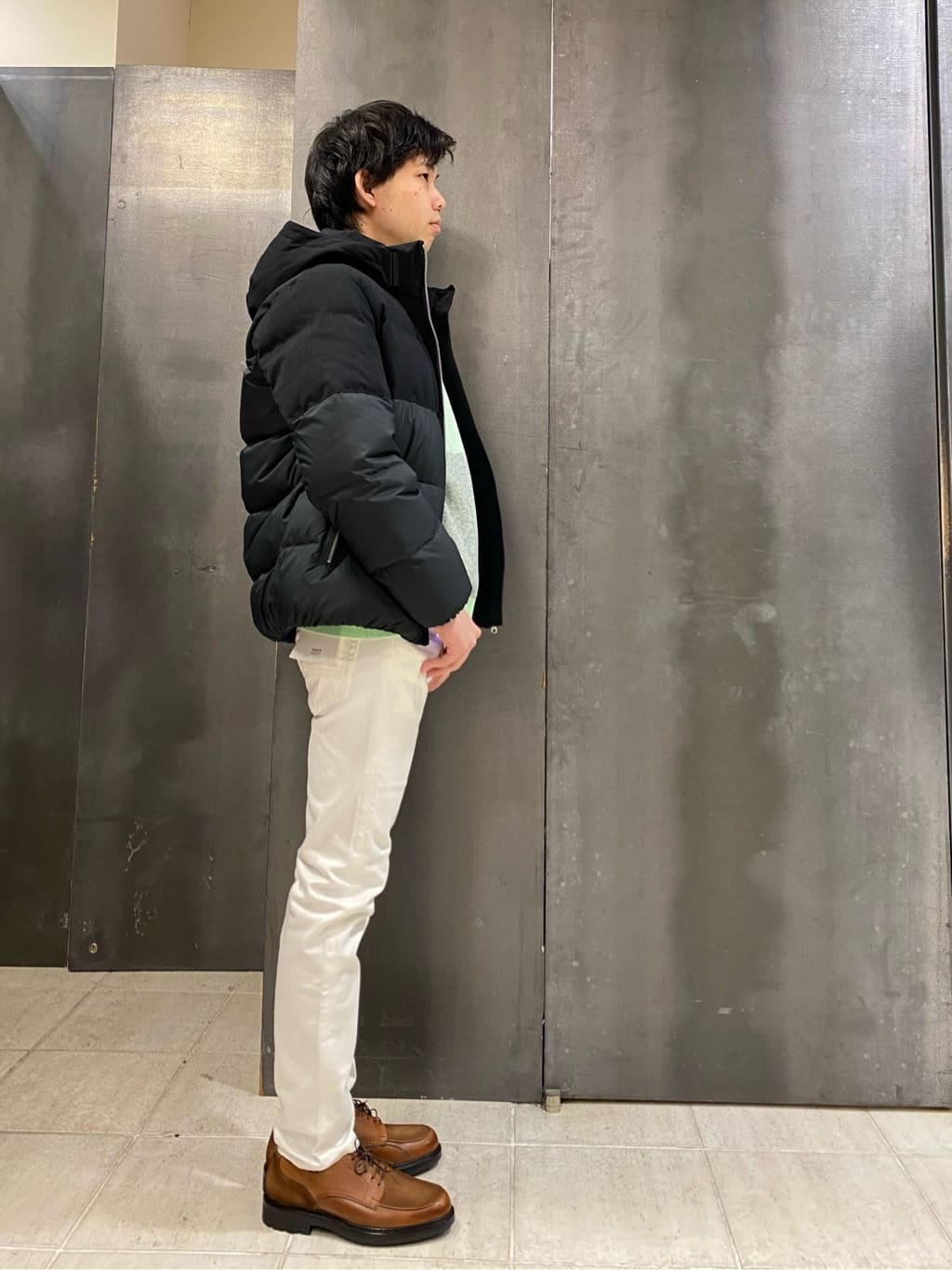 shoumaさんの「TAKEO KIKUCHI｜【Sサイズ～】ストレッチ デニム パンツ」を使ったコーディネート