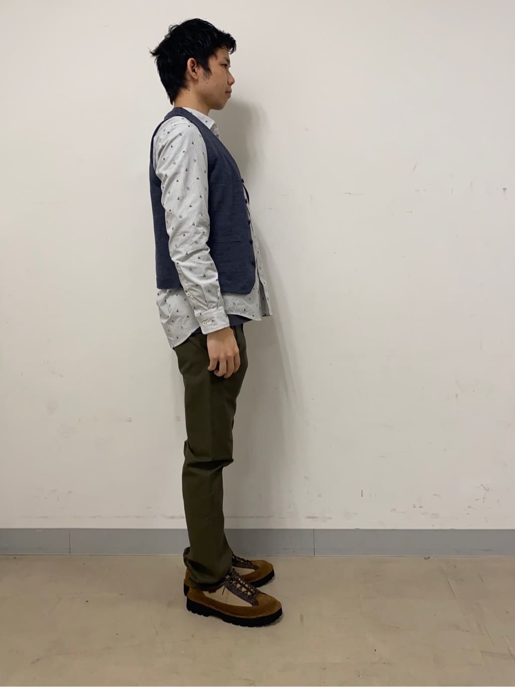 shoumaさんの「TAKEO KIKUCHI｜【全7サイズ&times;8色展開！】トップマルチヘリンボン パンツ」を使ったコーディネート