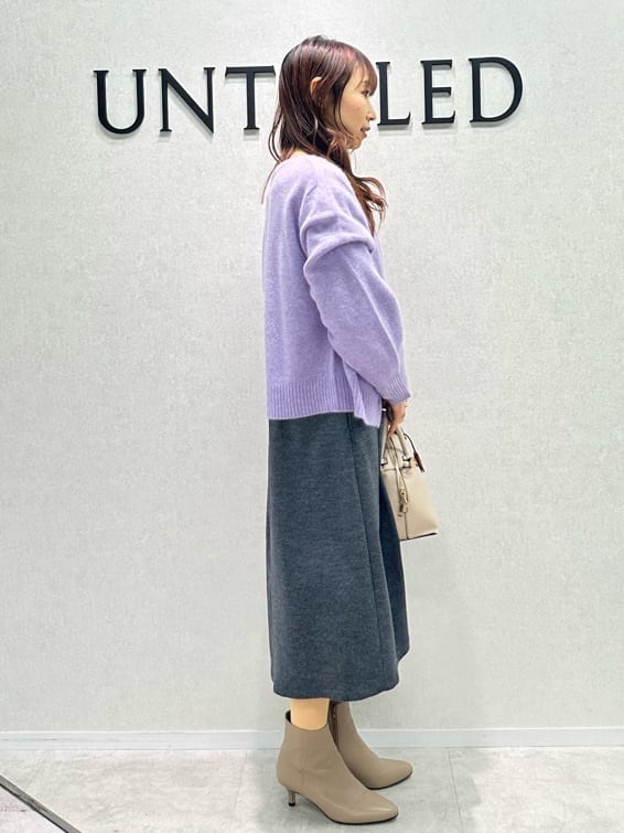 Miwaさんの「UNTITLED｜【日本製／2WAY衿】スタンドカラー ロングコート」を使ったコーディネート