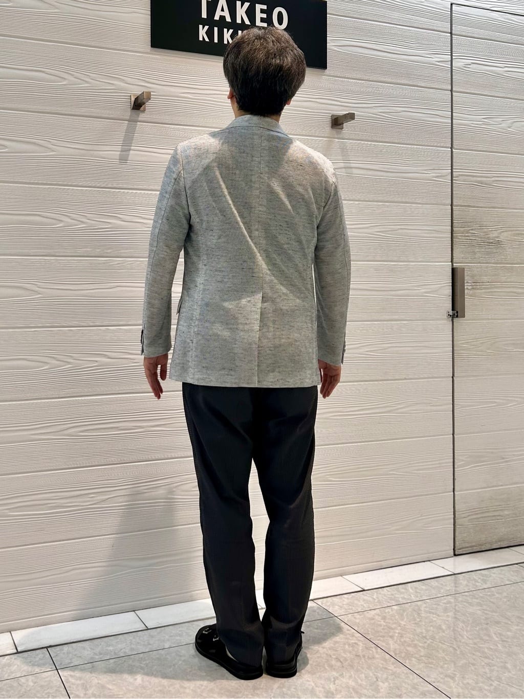 すーさんの「TAKEO KIKUCHI｜【抗菌防臭／5サイズ展開】ハイゲージポンチ Tシャツ」を使ったコーディネート