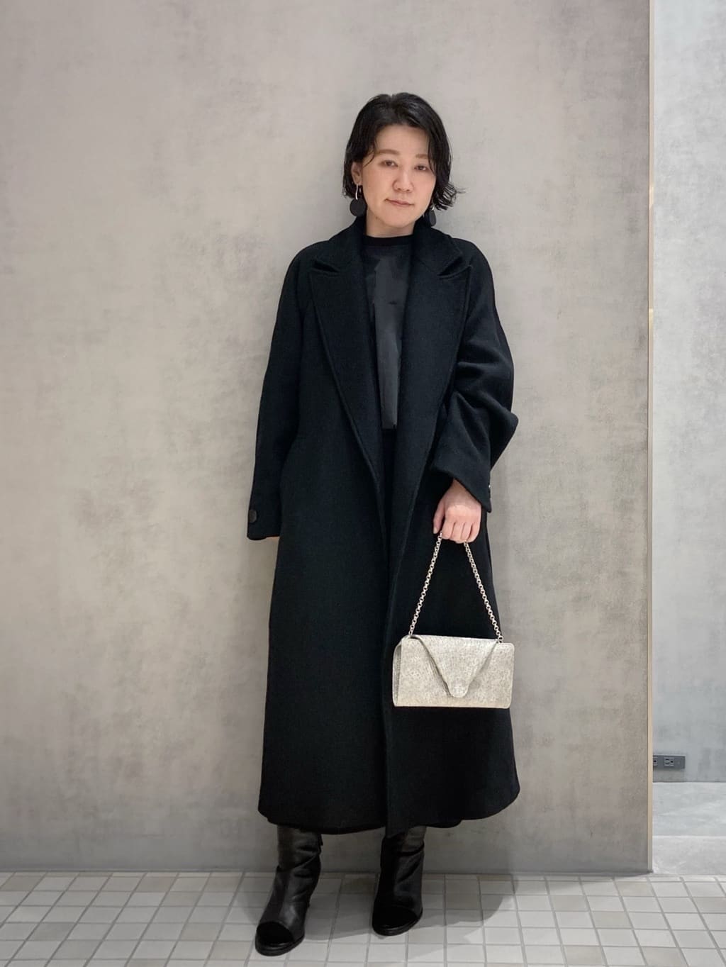 Cさんの「HIROKO HAYASHI｜DAMASCO（ダマスコ）チェーン付長財布」を使ったコーディネート