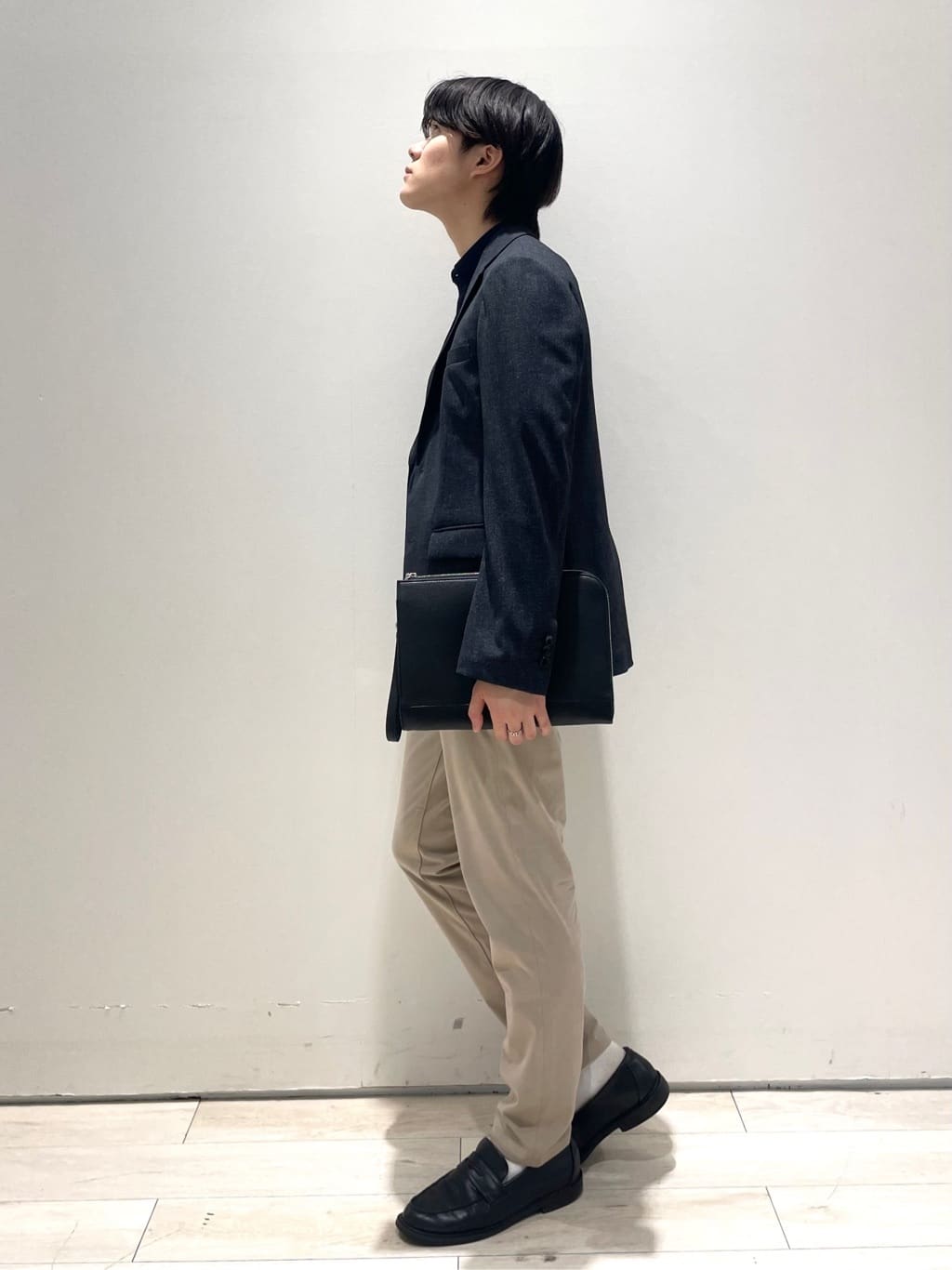 うらしーさんの「THE SHOP TK｜【ご好評につき再入荷！！】L字クラッチバッグ 冠婚葬祭/ビジネス/セレモニー/パーティー」を使ったコーディネート