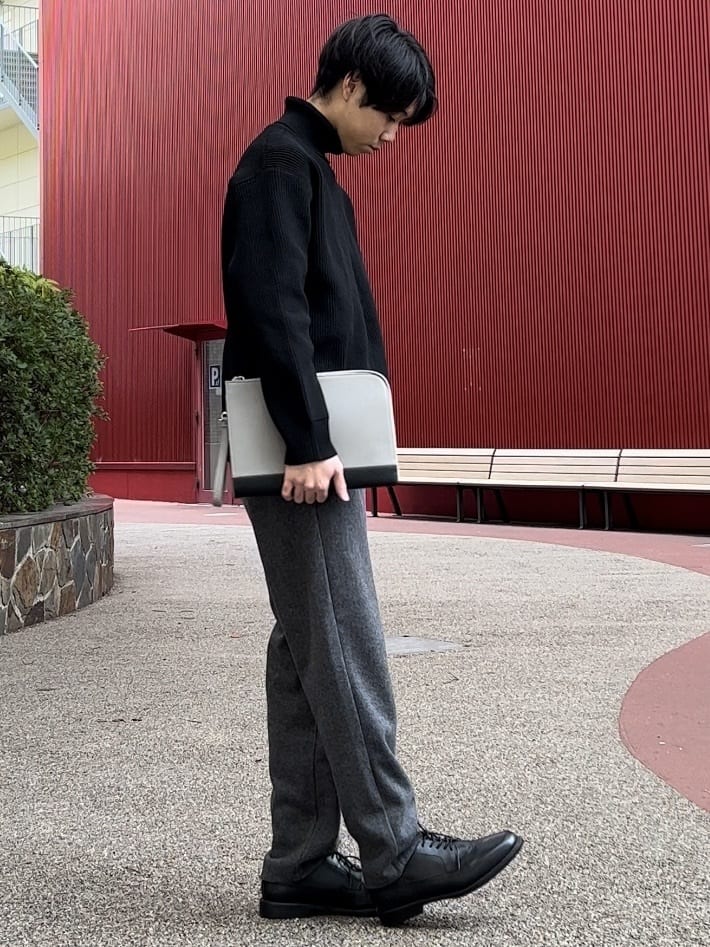 SHI-MAさんの「THE SHOP TK｜【ご好評につき再入荷！！】L字クラッチバッグ 冠婚葬祭/ビジネス/セレモニー/パーティー」を使ったコーディネート