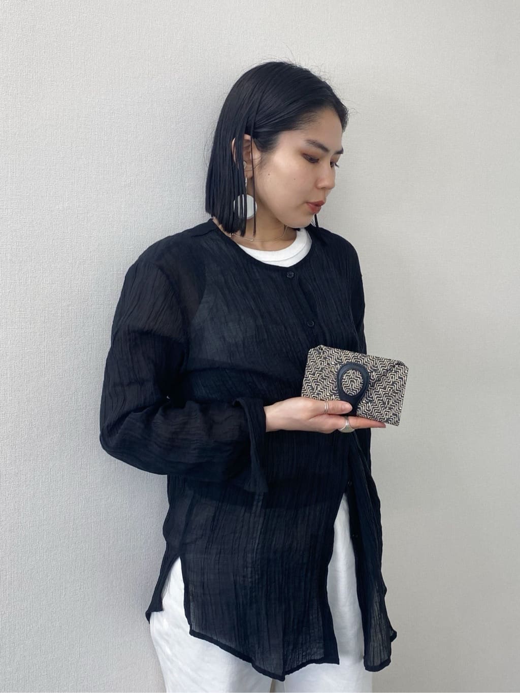 Uさんの「HIROKO HAYASHI｜SEGRETO（セグレート）長財布ミニ」を使ったコーディネート