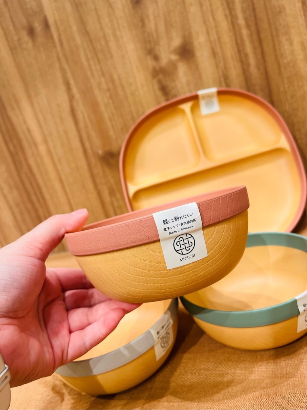 トミーさんの「212 KITCHEN STORE｜MUSUBI 塗分け ランチプレート NB/WH」を使ったコーディネート