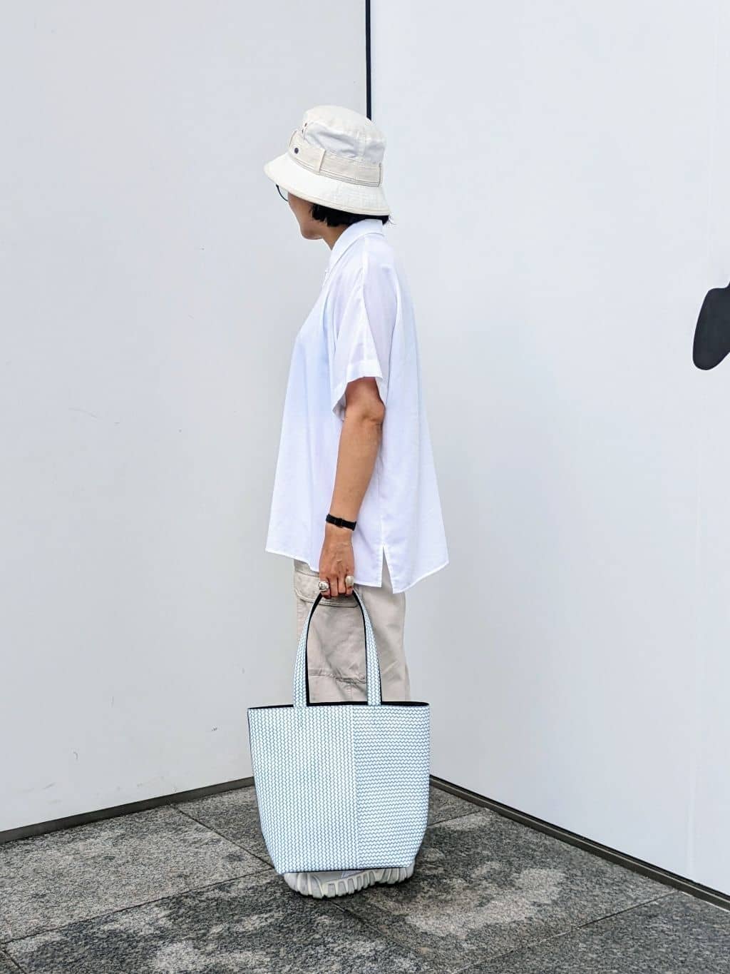 MTさんの「HIROKO HAYASHI｜OTTICA（オッティカ）トートバッグM」を使ったコーディネート
