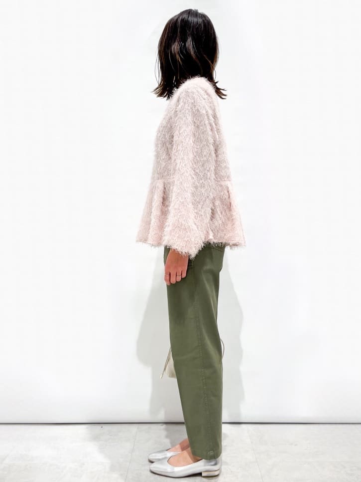 yuka.aさんの「OPAQUE.CLIP｜ストレッチベイカーパンツ／オーガニックコットン混【洗濯機洗い可／ストレッチ】」を使ったコーディネート