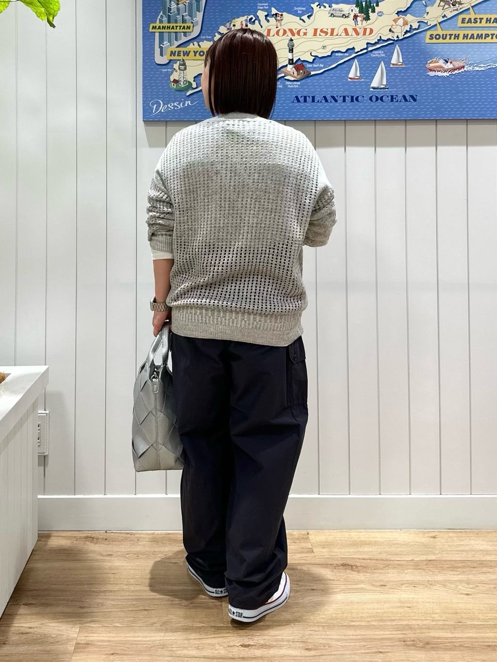 nahoさんの「Dessin｜【CONVERSE/コンバース】ハイカット」を使ったコーディネート