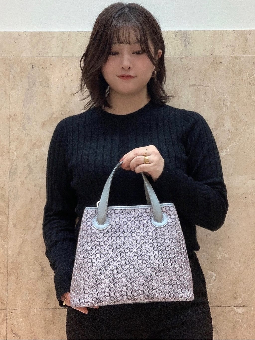 mさんの「HIROKO HAYASHI｜GIRASOLE（ジラソーレ）2wayショルダーバッグ」を使ったコーディネート