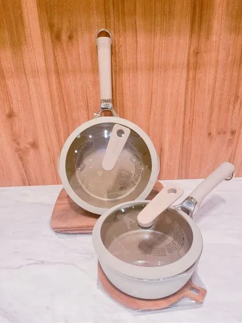 ◇DECO IH対応 マルチパン ガラス蓋セット 18cm BE ＜evercook エバー