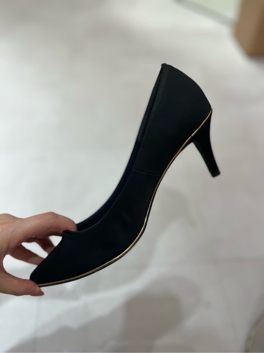 aya.oさんの「ESPERANZA｜12時間パンプスNeo「約7.5cmヒール」」を使ったコーディネート