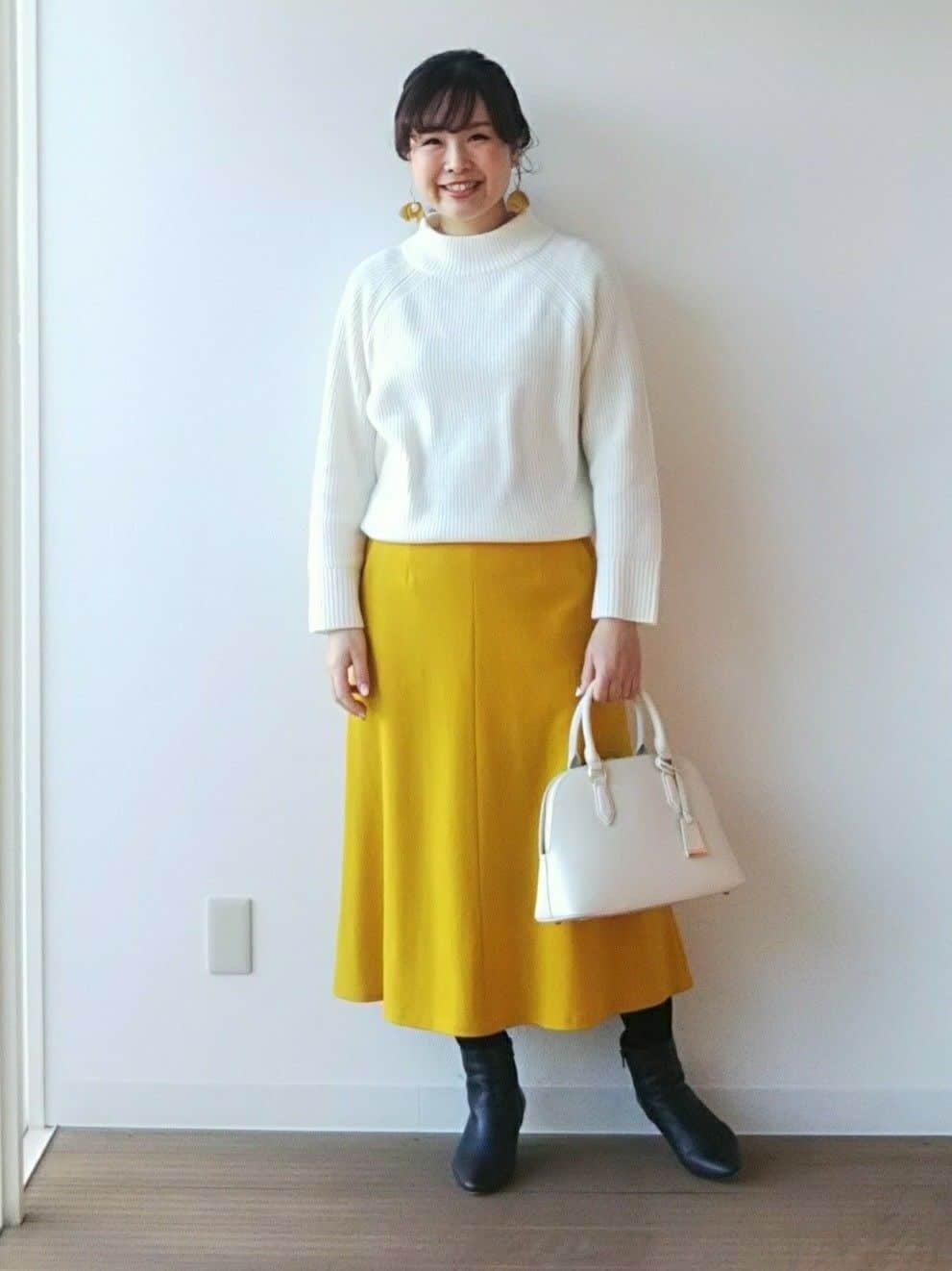 なみきさんの「UNTITLED｜【日本製／2WAY衿】スタンドカラー ロングコート」を使ったコーディネート