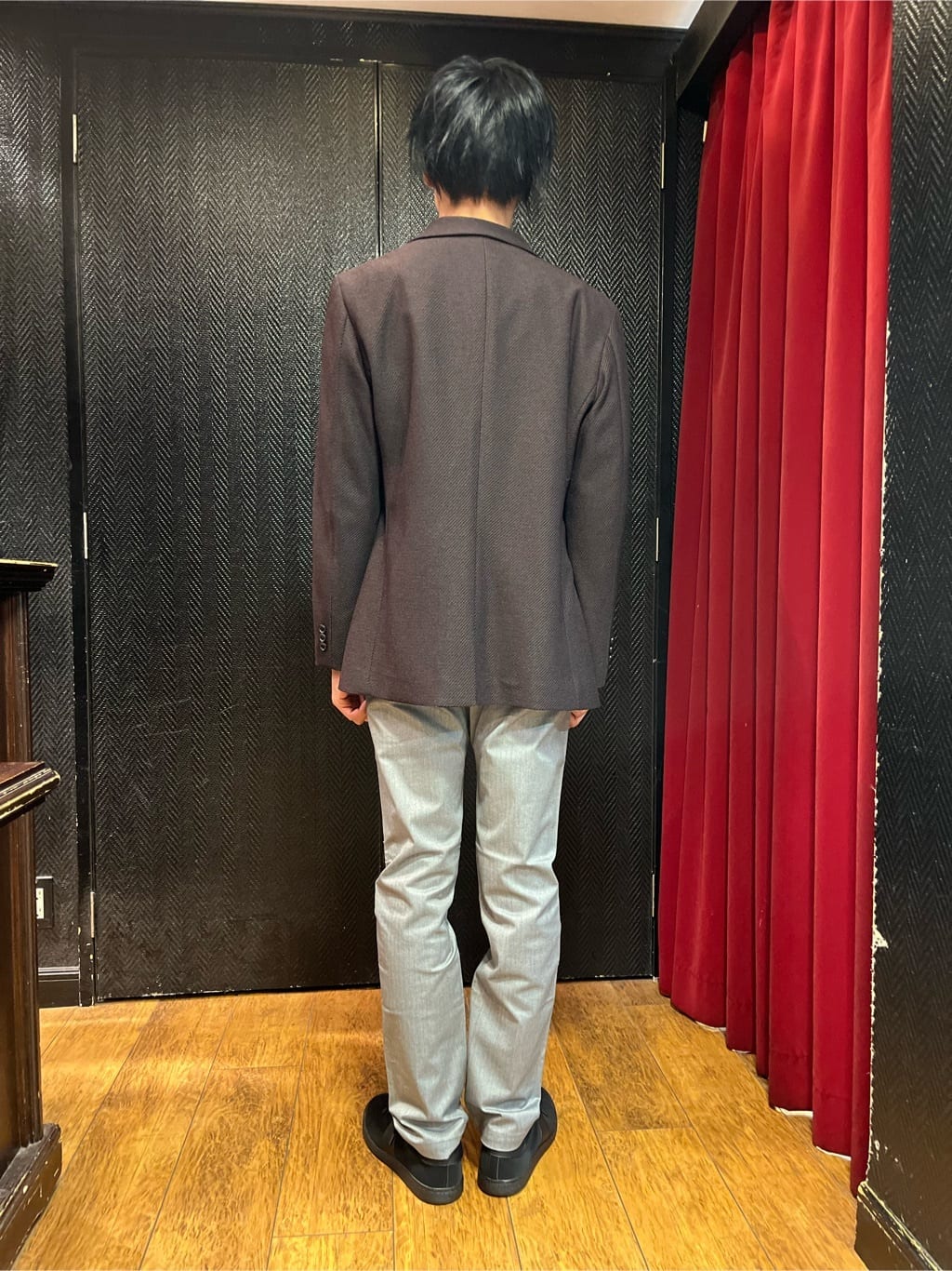  matsuさんの「TAKEO KIKUCHI｜【全7サイズ&times;8色展開！】トップマルチヘリンボン パンツ」を使ったコーディネート