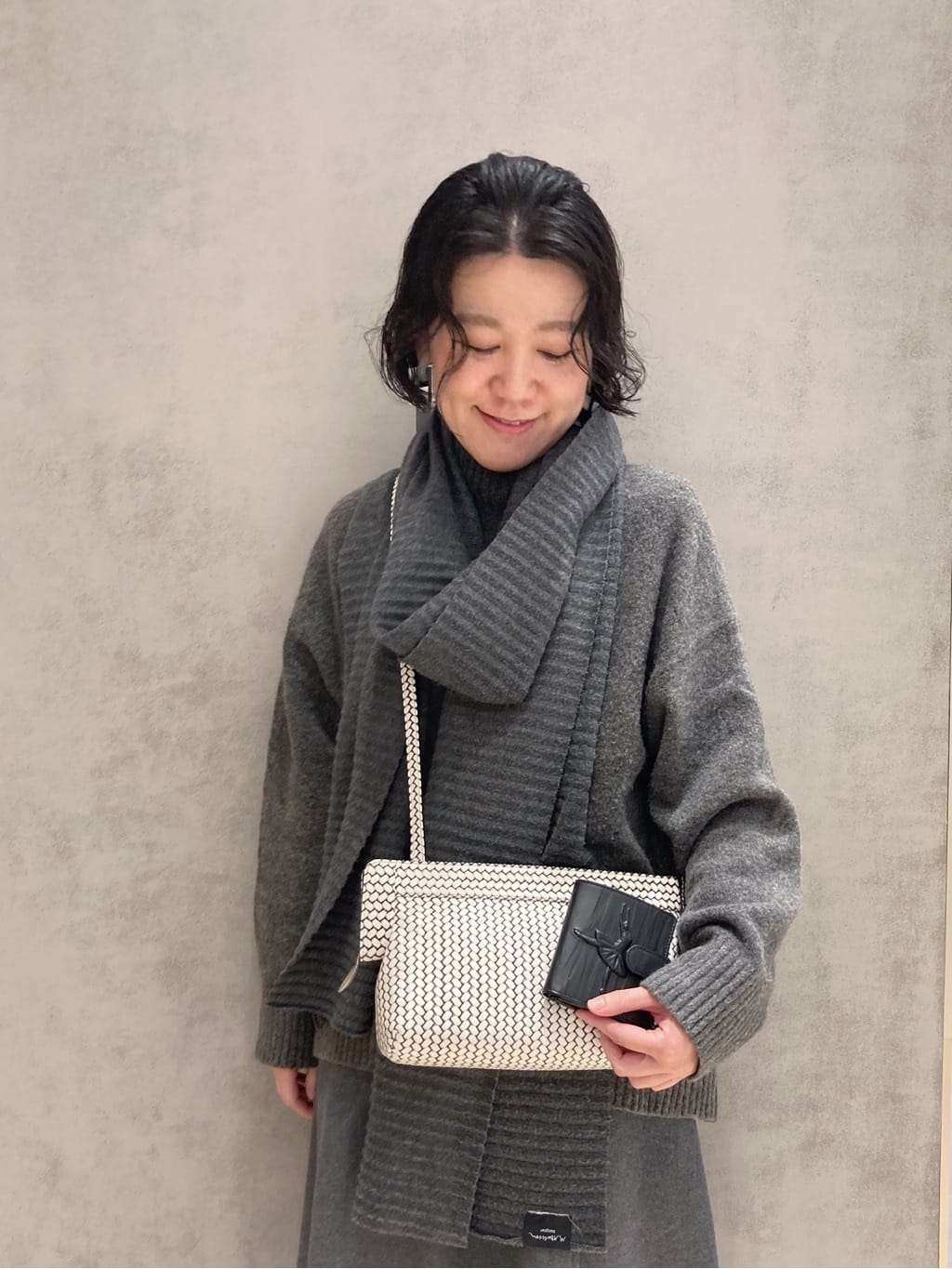 Cさんの「HIROKO HAYASHI｜OTTICA（オッティカ）ショルダーバッグ」を使ったコーディネート