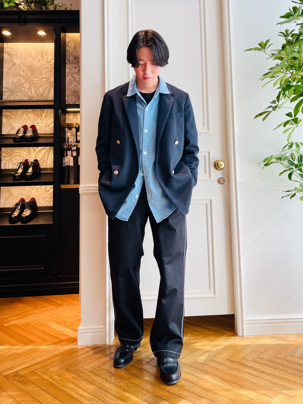 kaminaga さんの「DRESSTERIOR｜【撥水加工/Safari5月号掲載】ローファー」を使ったコーディネート