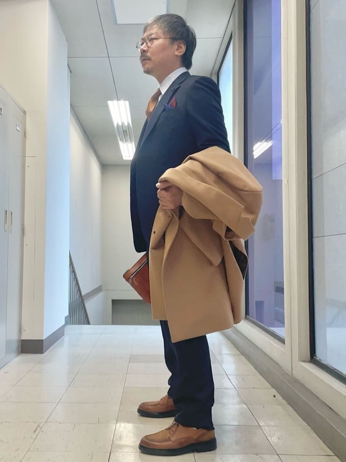 MAKOTO AIさんの「TAKEO KIKUCHI｜【Made in JAPAN】矢絣（やがすり）スーツ／スリーピース対応」を使ったコーディネート
