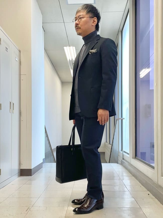 MAKOTO AIさんの「TAKEO KIKUCHI｜ストレートチップシューズ[ メンズ ビジネス シューズ 結婚式 ]」を使ったコーディネート