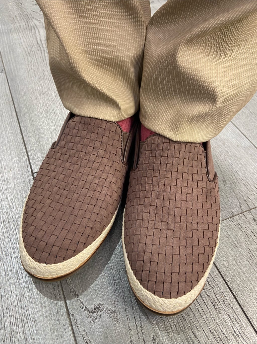 たかぽんさんの「TAKEO KIKUCHI｜デュプイ リバーシブル ベルト」を使ったコーディネート