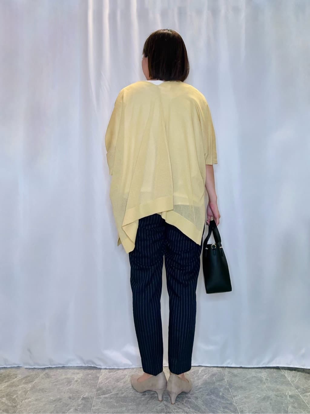 ネリさんの「SHOO･LA･RUE｜【洗える/SS-3L】すっきりキレイにかっこよく 大人のテーパードパンツ」を使ったコーディネート