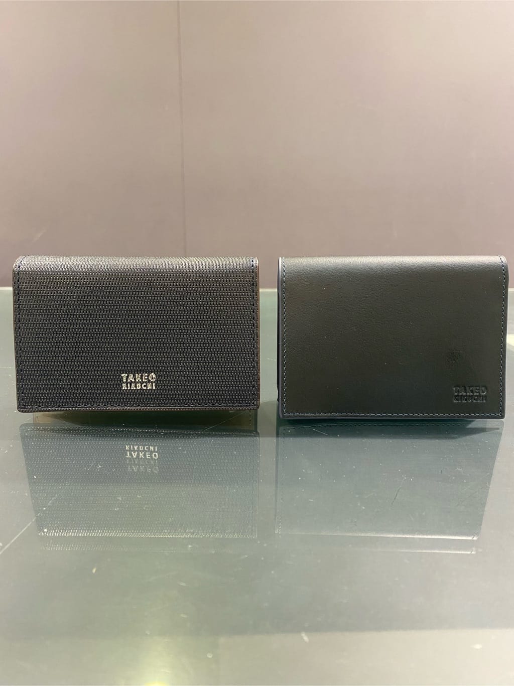 uedaさんの「TAKEO KIKUCHI｜【ソフト＆ナチュラル】ミニメッシュ レザー 名刺入れ」を使ったコーディネート