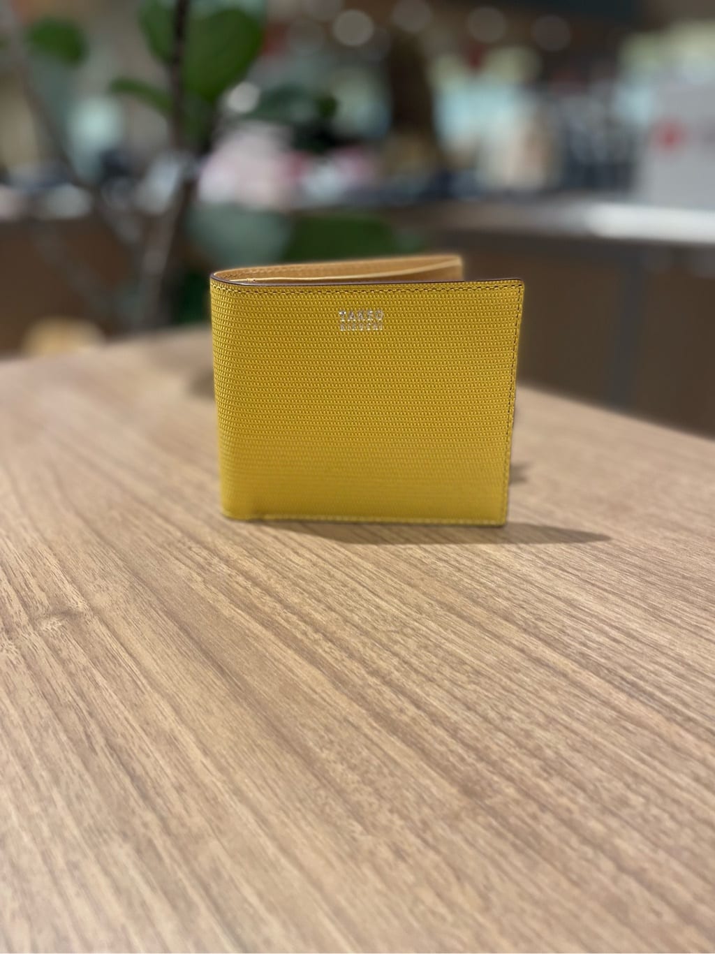 コウノ モトヤさんの「TAKEO KIKUCHI｜【ソフト＆ナチュラル】ミニメッシュ レザー 2つ折り財布」を使ったコーディネート