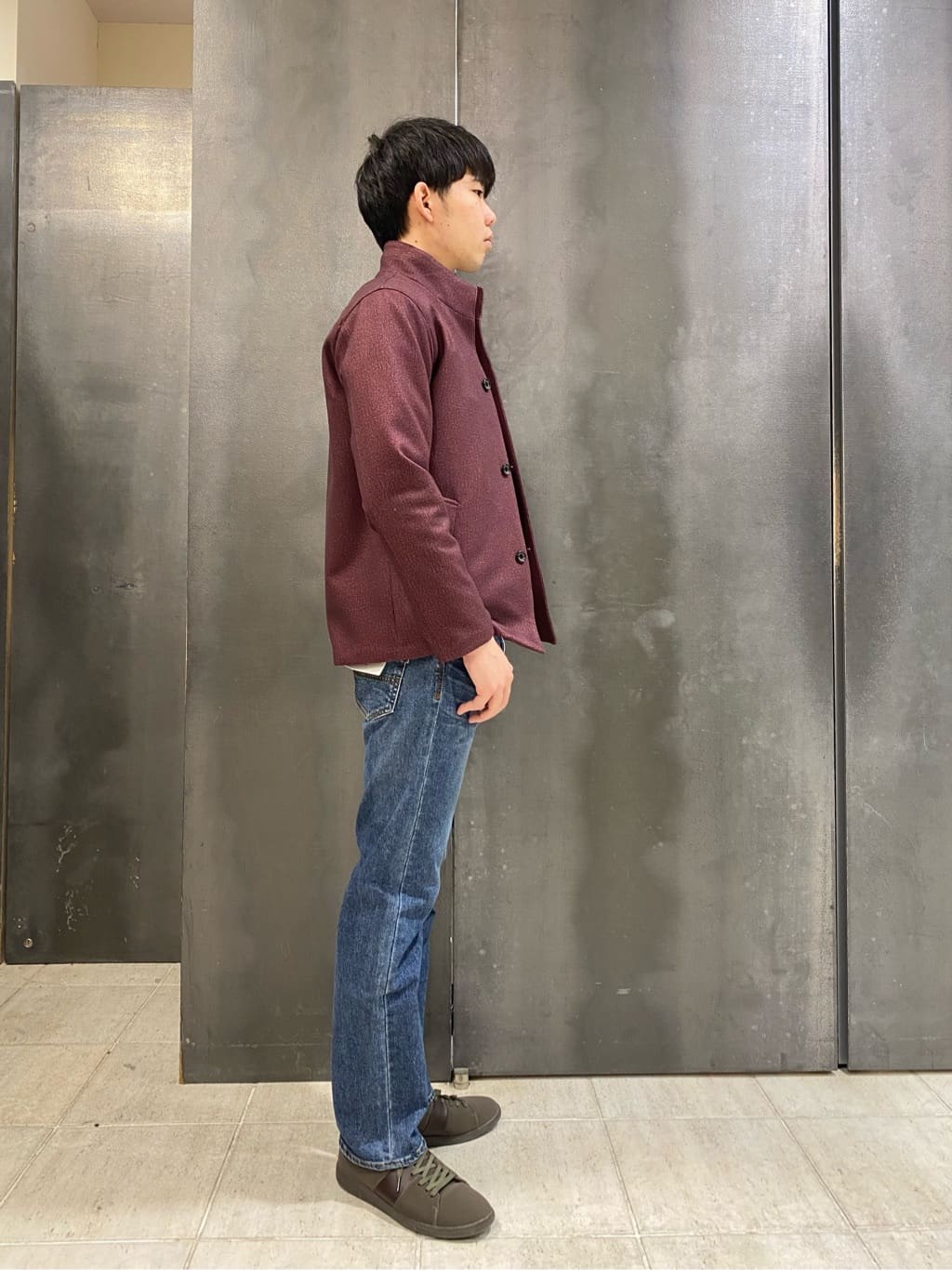 shoumaさんの「TAKEO KIKUCHI｜【DOWN FABRIC】ダウンファブリック スタンドカラーブルゾン」を使ったコーディネート