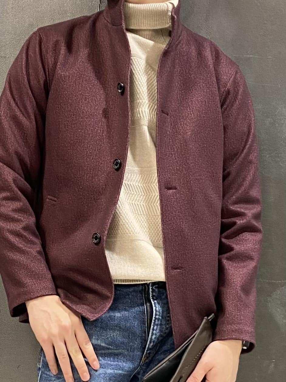 shoumaさんの「TAKEO KIKUCHI｜【DOWN FABRIC】ダウンファブリック スタンドカラーブルゾン」を使ったコーディネート