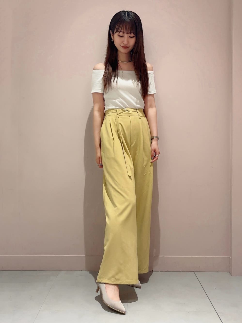 RINAさんの「ESPERANZA｜疲れにくいパンプスNeo＜約5.5cmヒール＞ 歩きやすい」を使ったコーディネート