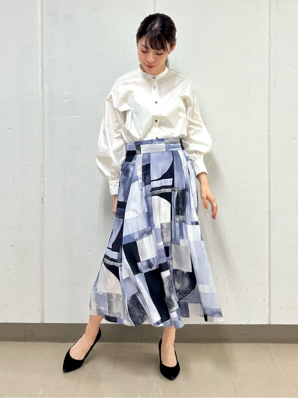 フジワラさんの「UNTITLED｜」を使ったコーディネート