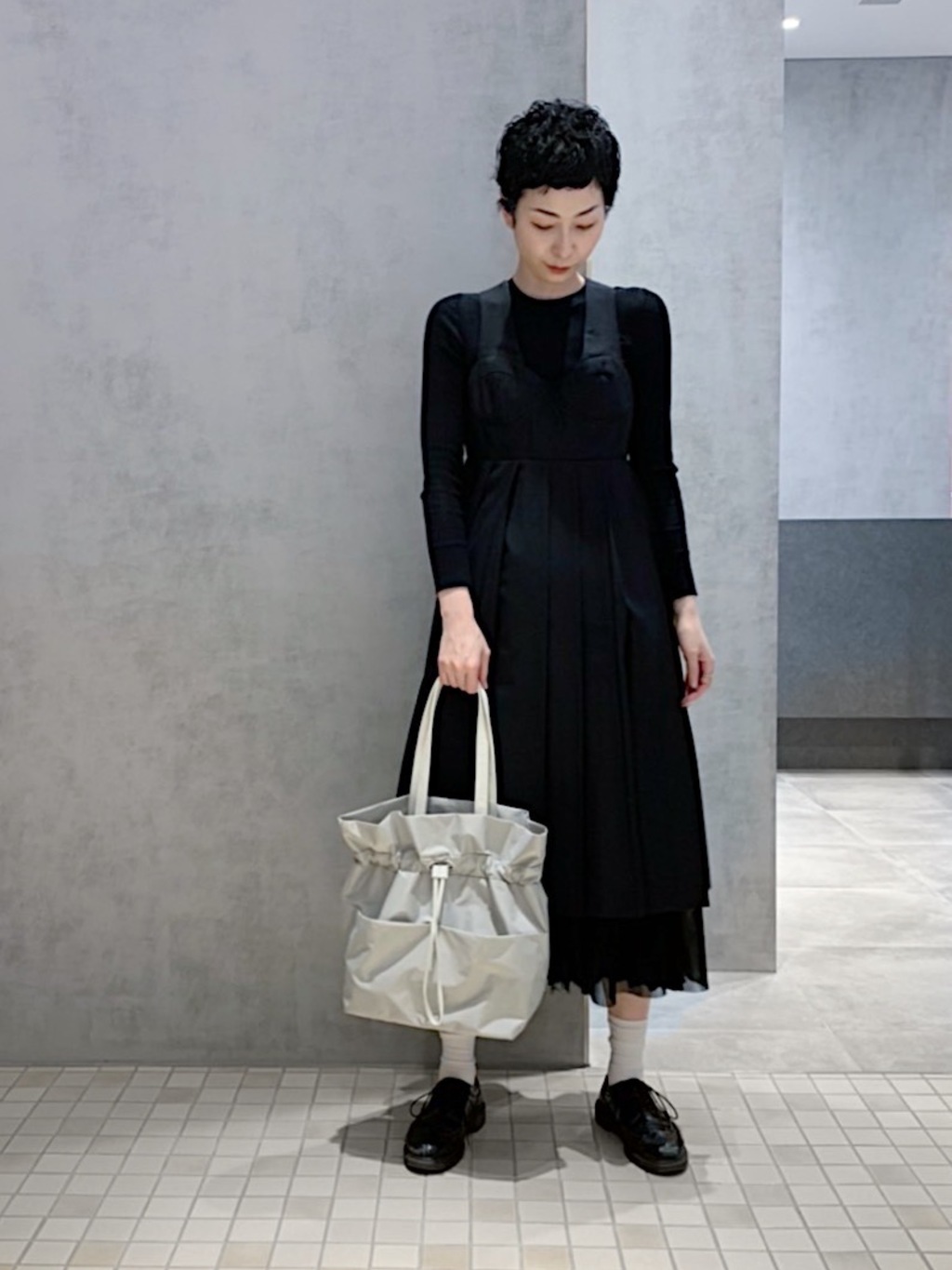 Kさんの「HIROKO HAYASHI｜LUINI（ルイーニ）トートバッグ」を使ったコーディネート