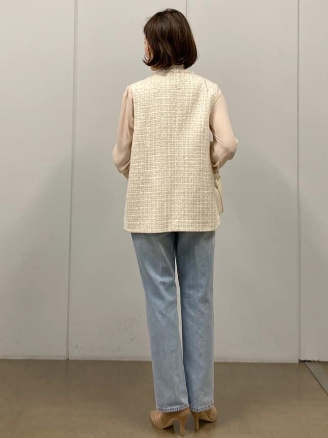 ｎｏｒｉさんの「COUP DE CHANCE｜【環境に配慮したデニム】細身デニムパンツ」を使ったコーディネート