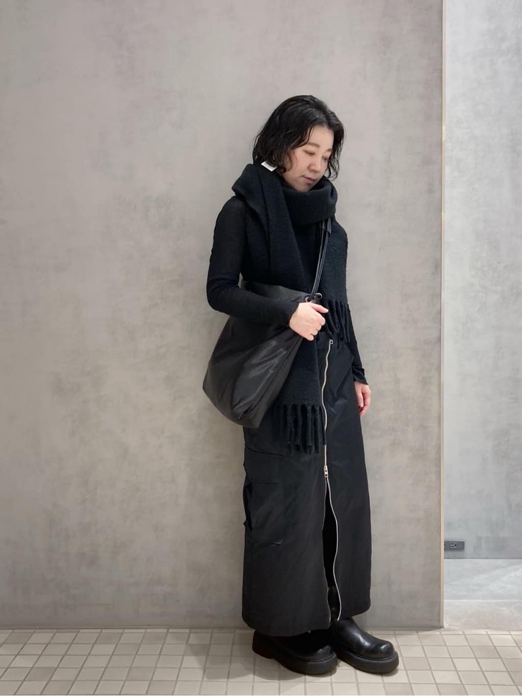 Cさんの「HIROKO HAYASHI｜ENORME（エノルメ）ショルダーバッグ」を使ったコーディネート