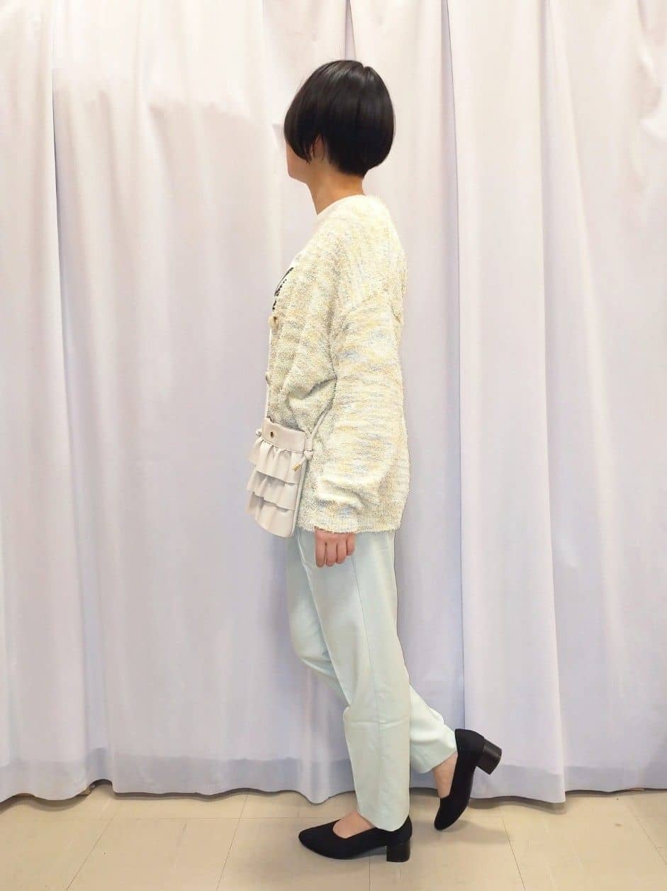 あんさんの「SHOO･LA･RUE｜【洗える/SS-3L】すっきりキレイにかっこよく 大人のテーパードパンツ」を使ったコーディネート