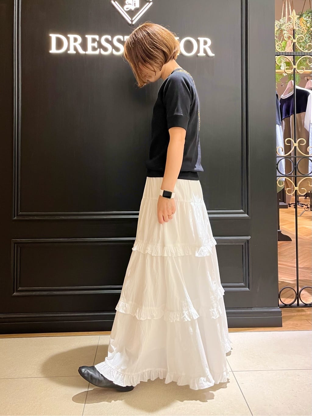 yahataさんの「DRESSTERIOR｜【定番/人気】ラグランハーフスリーブプルオーバー」を使ったコーディネート