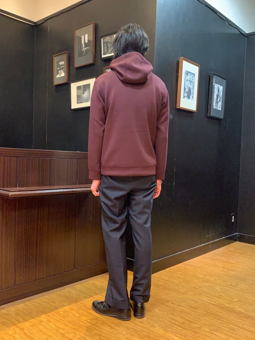 ニシカワさんの「TAKEO KIKUCHI｜【Sサイズ～】エアダン プルオーバー パーカ」を使ったコーディネート
