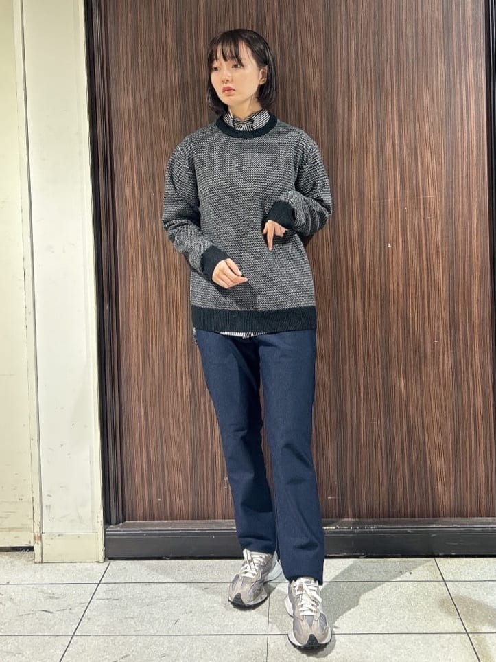 さやさんの「TAKEO KIKUCHI｜【抗菌防臭/シーズンレス】シアサッカー ジャージシャツ」を使ったコーディネート