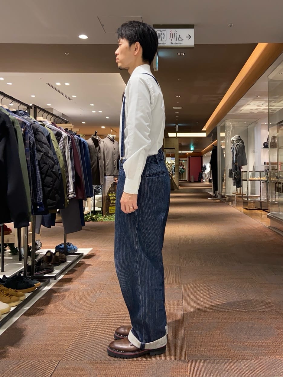 わいずみさんの「TAKEO KIKUCHI｜【Made in JAPAN】ブロード レギュラーカラー ドレスシャツ」を使ったコーディネート