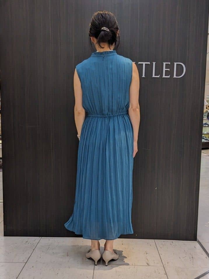 Rieさんの「UNTITLED｜【追加6/日本製】2連フェイクパールネックレス」を使ったコーディネート
