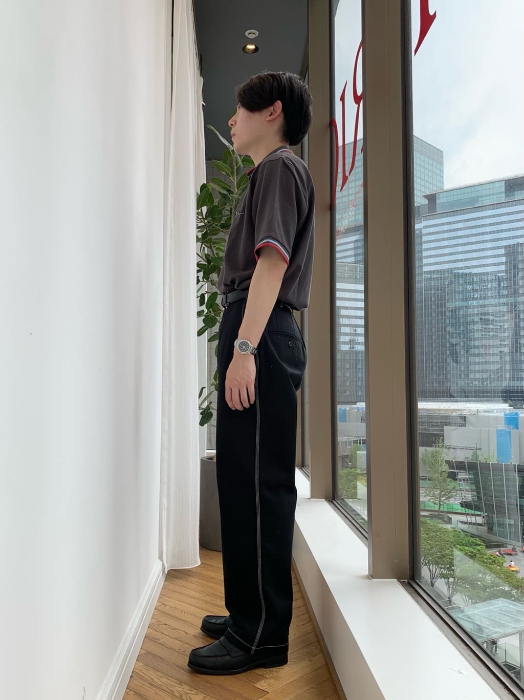 DATEさんの「DRESSTERIOR｜【撥水加工/Safari5月号掲載】ローファー」を使ったコーディネート