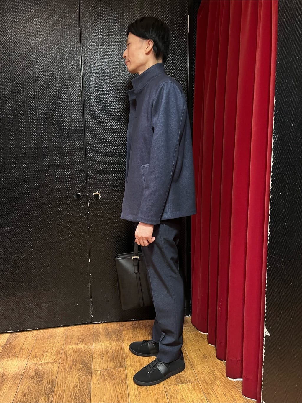  matsuさんの「TAKEO KIKUCHI｜【DOWN FABRIC】ダウンファブリック スタンドカラーブルゾン」を使ったコーディネート